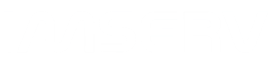 White text on a light grey background spelling out “IMSERV” in a modern, rounded font.